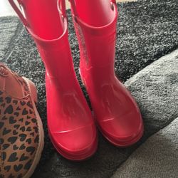 Girl Rain Boots 