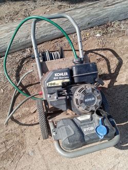 Kohler SH Series 196cc Pressure Washer & 46gal Water Tank