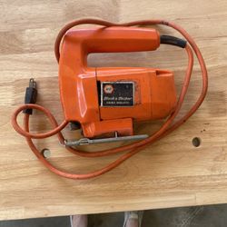 Black N Decker Vintage variable speed Saw