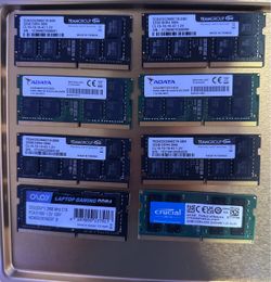 Ram 32gb ddr4 laptop $50 each