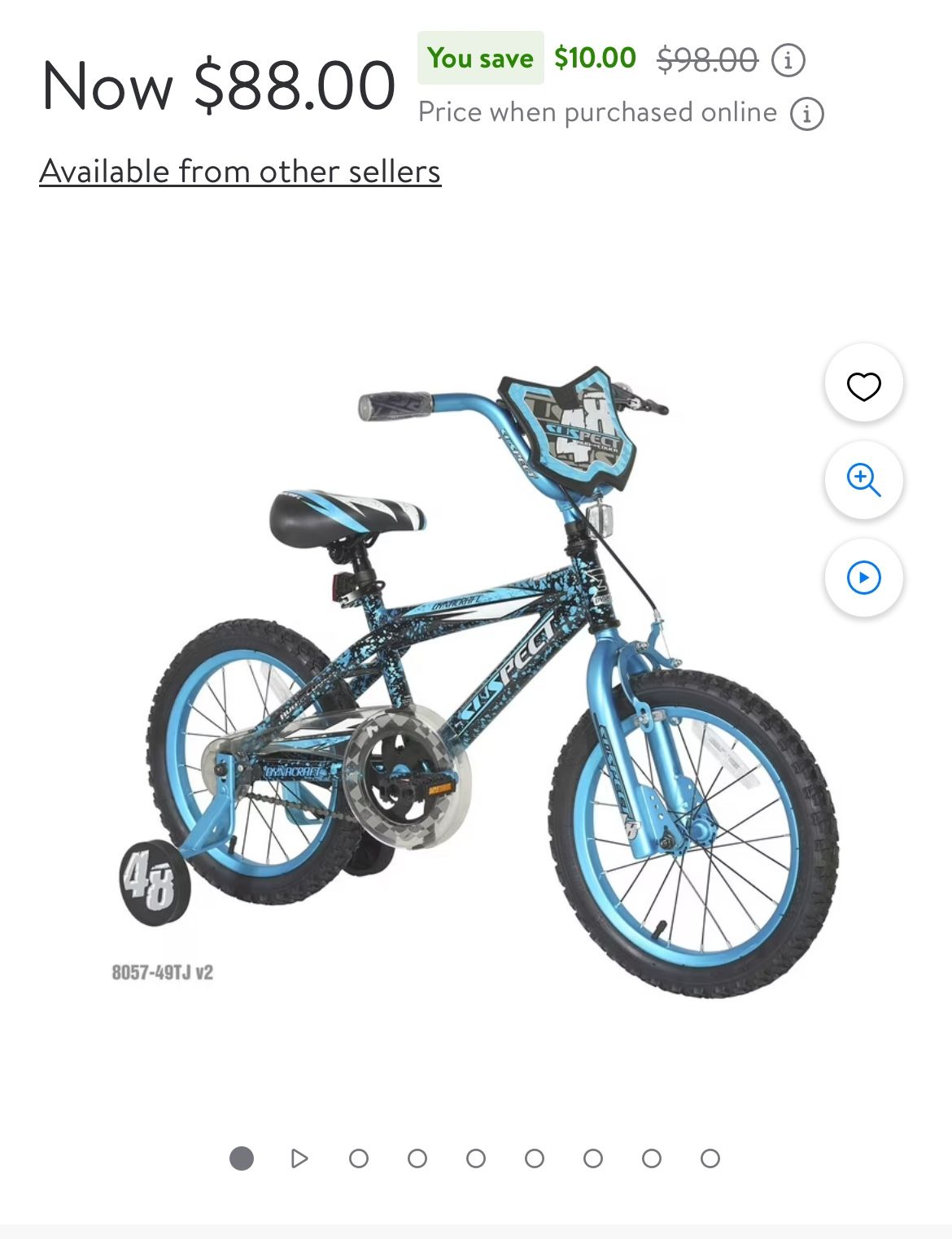 Dynacraft Suspect 16 Kids Bike Blue for Sale in Gilbert AZ OfferUp