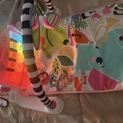 fisher price deluxe kick and play 