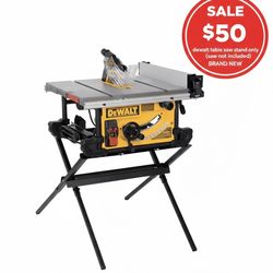 Dewalt 10” Table Saw Stand (Saw Not Included) 