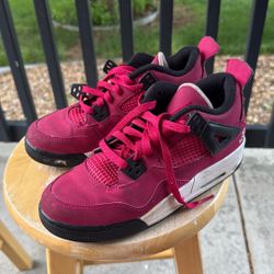 Used Jordan 4s Pink Retros 