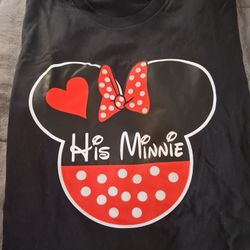 His Minnie Shirt (2x)/ Her Mickey Shirt (L)
