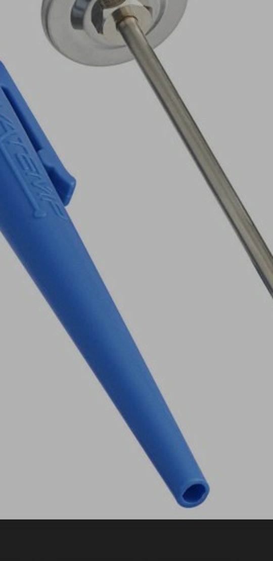 AvaTemp 5" HACCP Pocket Probe Dial Thermometer with Calibration Wrench (Blue / Fish)