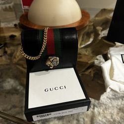 Authentic Gucci Rajah Chain Wallet