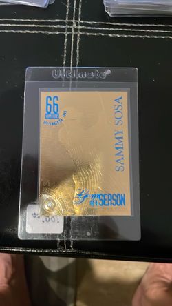 2000 Gem of a season 23KT trading card