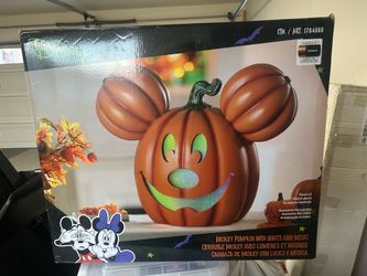 20-inch Disney Mickey Mouse Jack-o'-Lantern