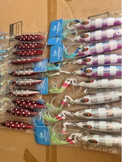 NEW Saltwater Metal Jig Fishing Lures (200g - 600g)