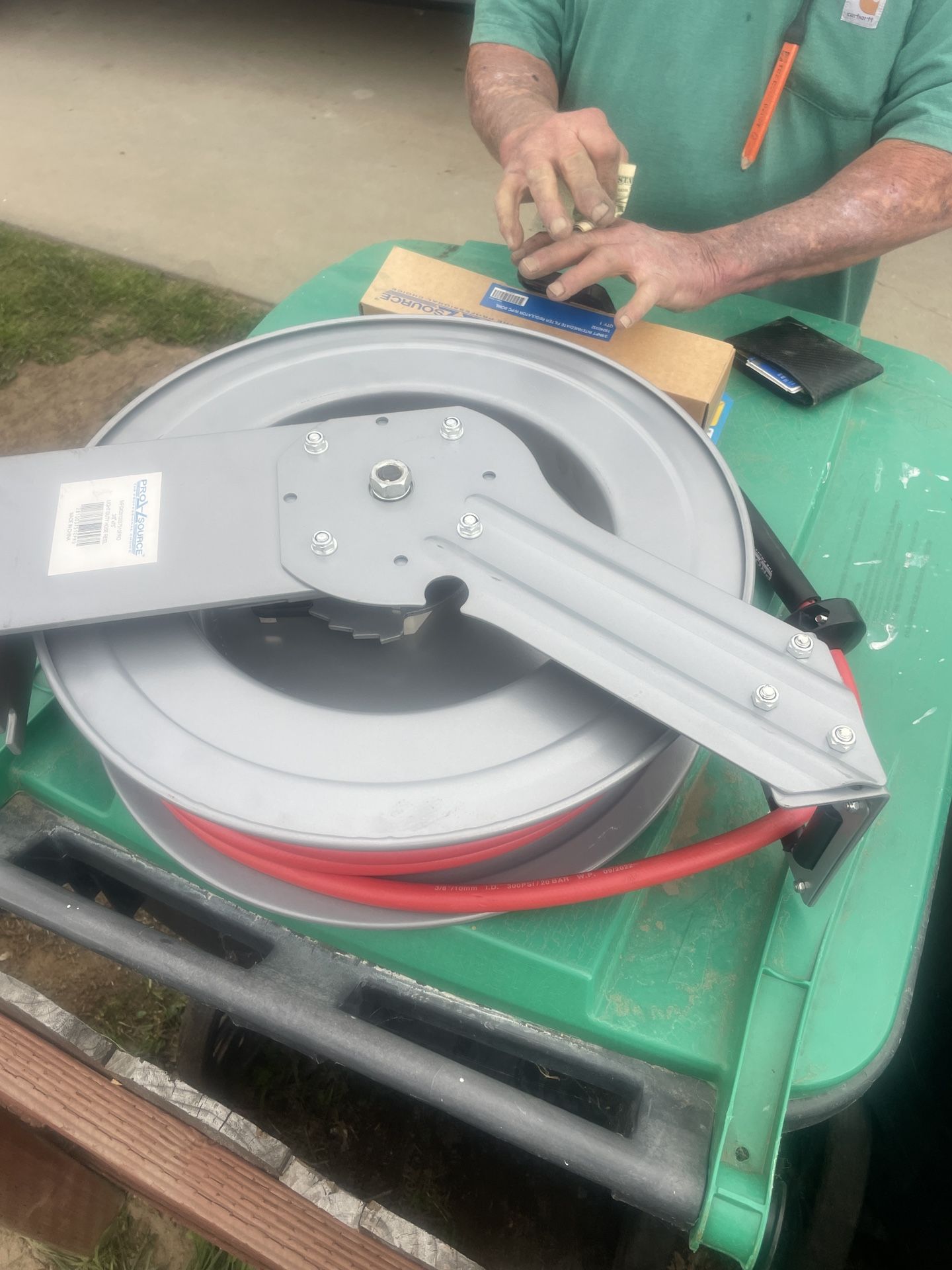 3/8  X75. Hose Reel 