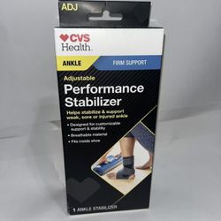 CVS Health Adjustable Firm Stabilizing Support Ankle One Size Unisex NEW
