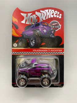 Hot Wheels Volkswagen T1 Rockster Red Line Club