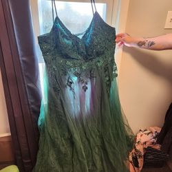 Green Dress Size 22