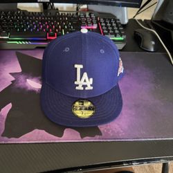Los Ángeles Dodgers 1988 World Series Patch Hat 