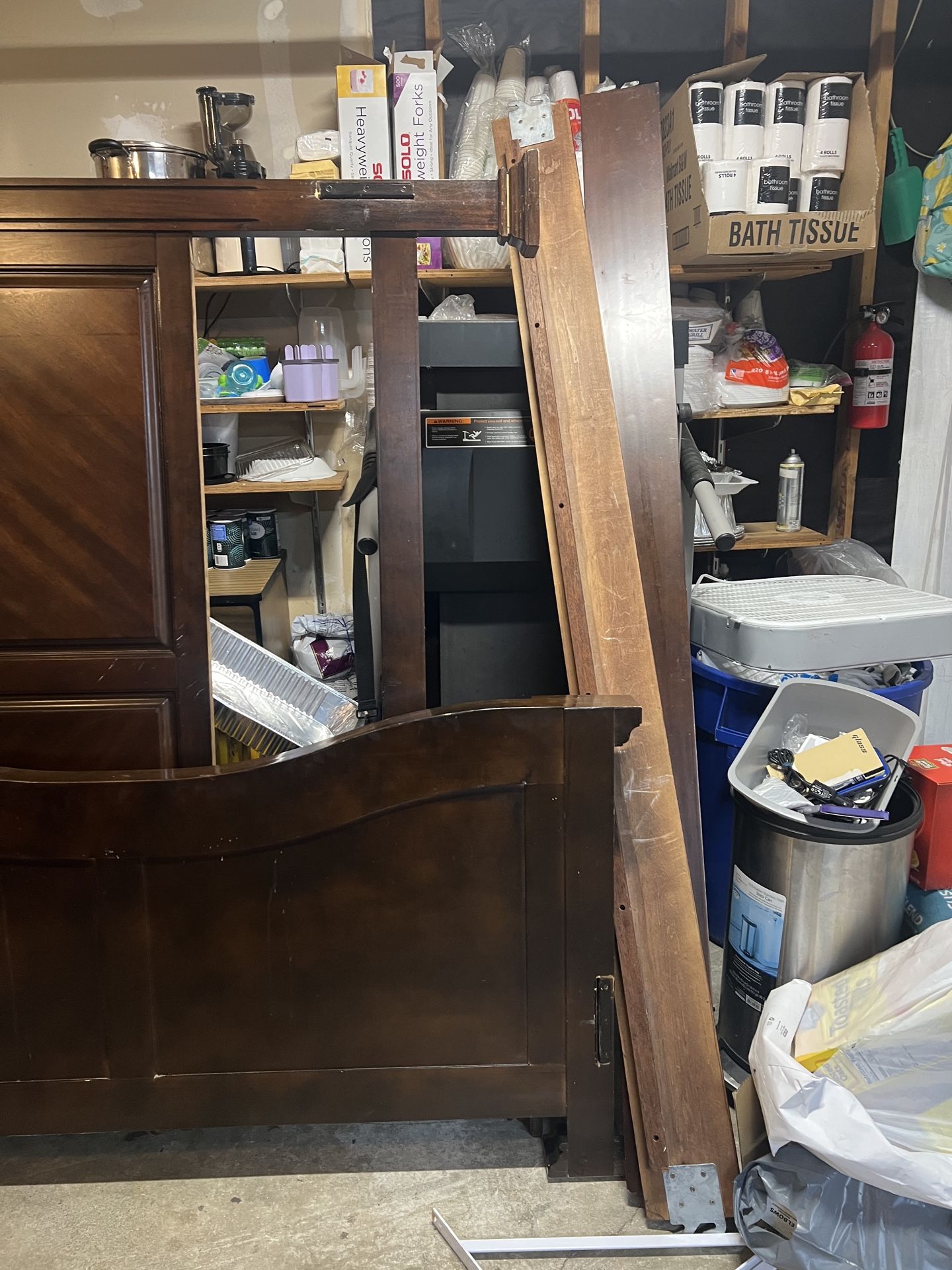 BED FRAME WITH MATTRESS