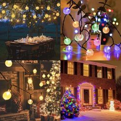 New Waterproof Christmas lights With Remote 40 Feet 80 LED