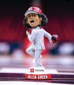 Houston Rockets Rookie NBA Draft Jalen Green SGA bobblehead NIB  03/21/22