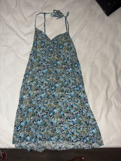 Blue Floral Summer dress
