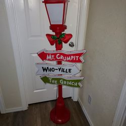 Grinch Sign 