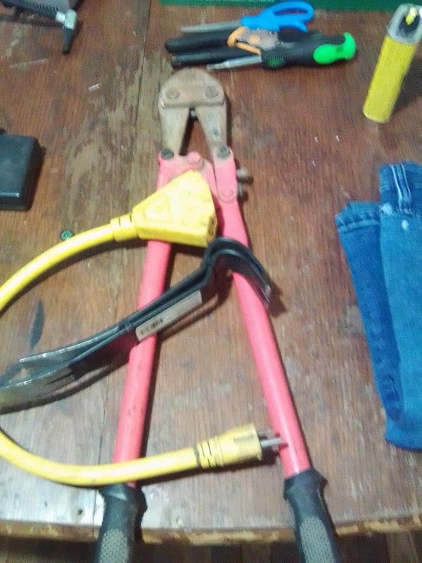 Bolt Cutters 24 In 600x24 Electrical 3 Way 9in &11in Pry Bar Set Heavy Duty