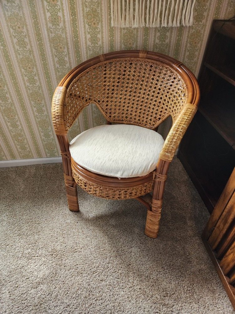 Rattan Chair Vintage