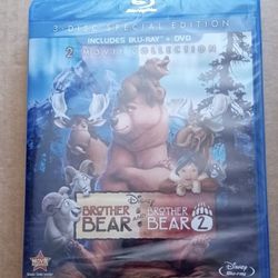 blu ray disney brother bear & 2 bluray brand new 