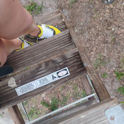 A Frame Wooden Ladder