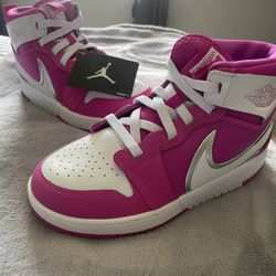 Hot Pink Jordan’s 
