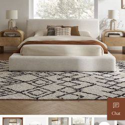 King Bed Frame - Too Big For My New Place - Selling Very Cheap!