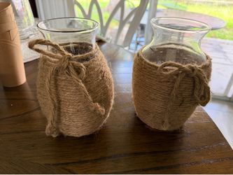 Glass vases (15)