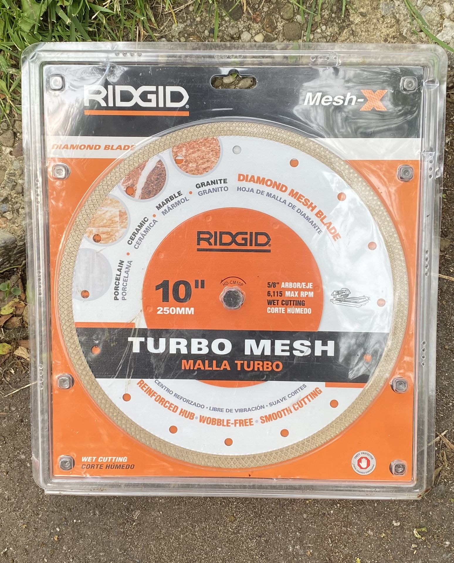 RIGID Diamond Blade Saw Blade New