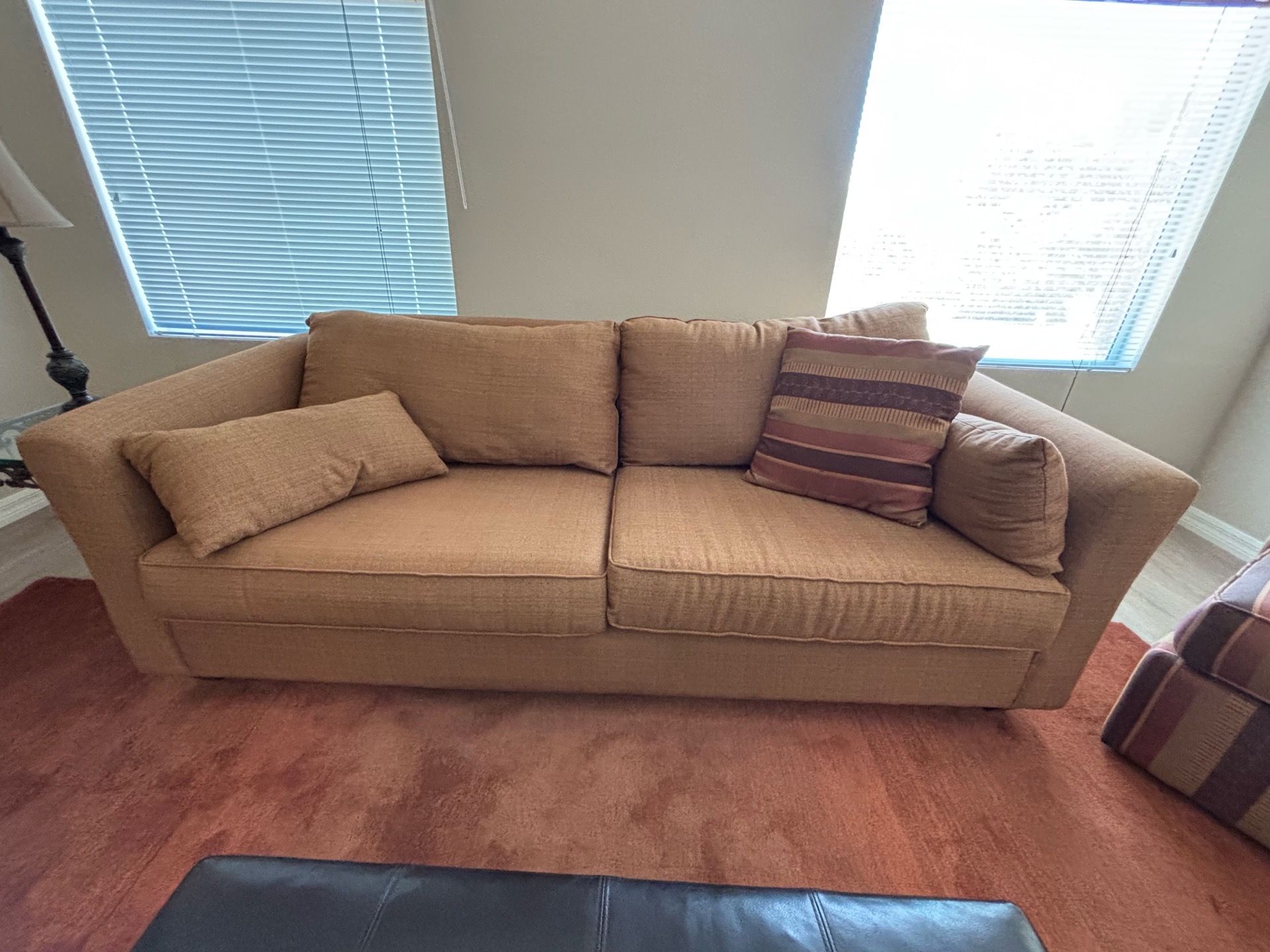 Pier 1 Imports Sofa – Deep Seat Lounge Sofa – Great for Guests
