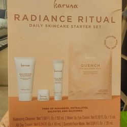 Brand New in Box Karuna Radiance Ritual Daily Skincare Starter Set