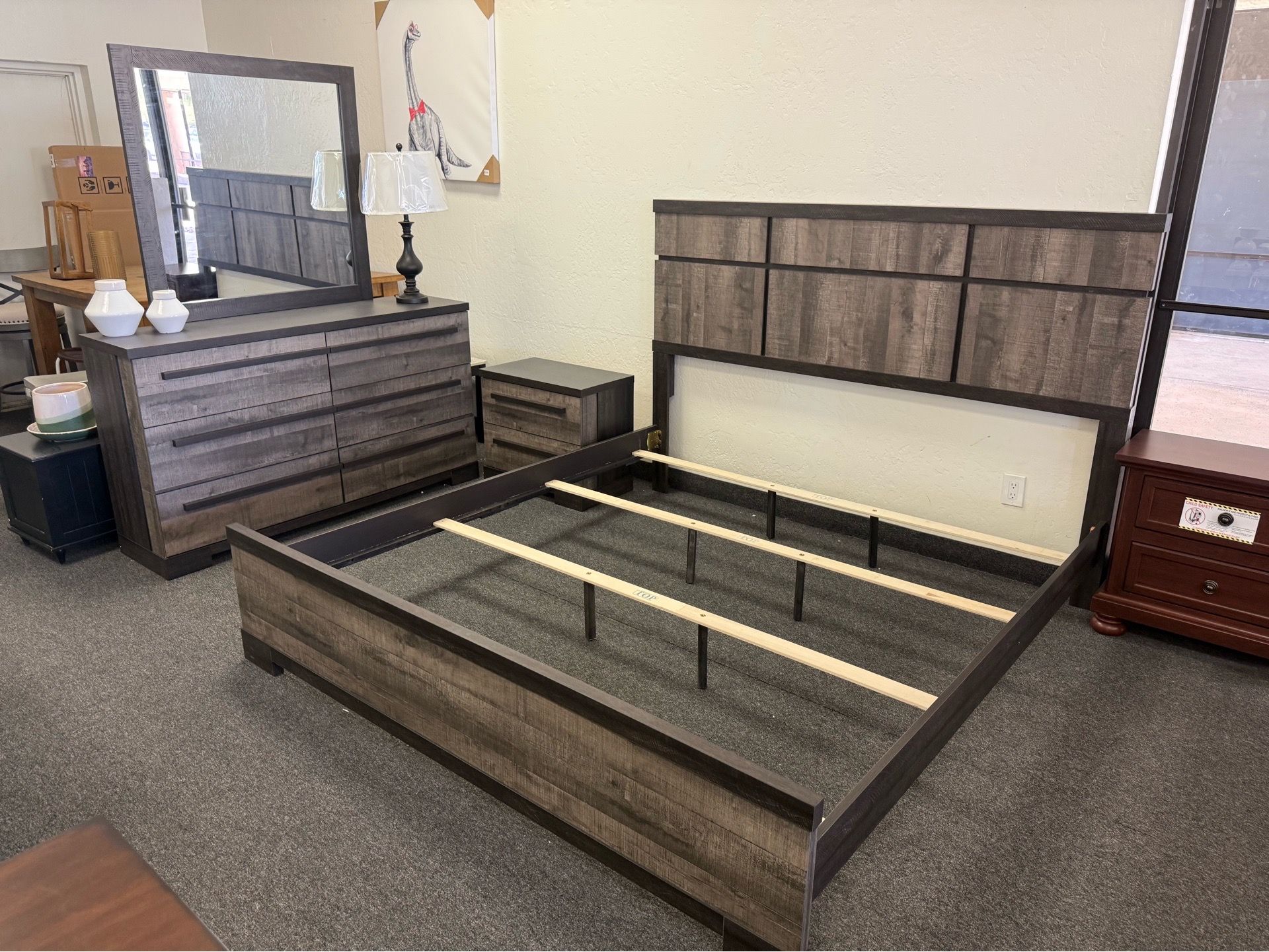 King bedroom set
