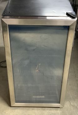 Honeywell H115BCS Beverage Refrigerator and Cooler, in Stainless Steel, with Digital Thermostat