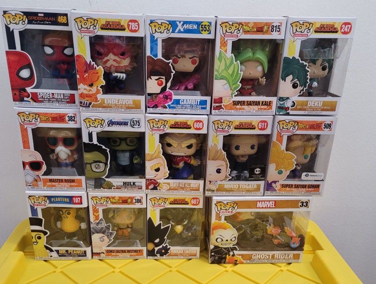 Funko Pops Lot