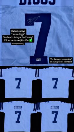 Trevon Diggs (Cowboys) Signed Authentic Jersey