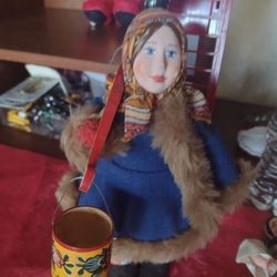 Handcrafted Russian Folk Doll