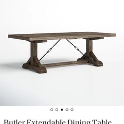 Dining table, Expandable, Seats Up To 10 - Like New