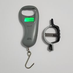 Digital Fish Scale with Built-in Measuring Tape

