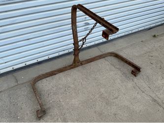 Semi Truck spare Tire Carrier Basket