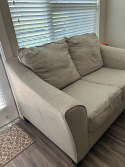 Tan couch