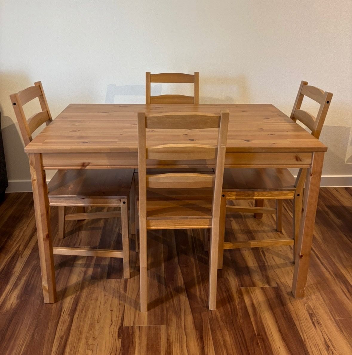 IKEA Kitchen Table & 4 Chairs 
