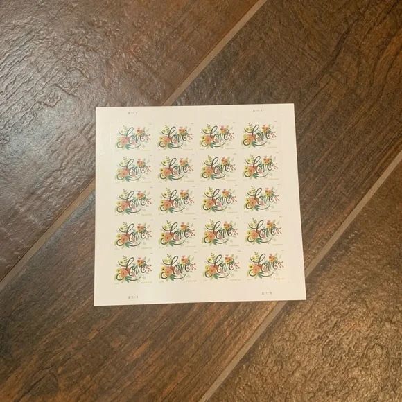 1000 Global Poinsettia Forever Stamp