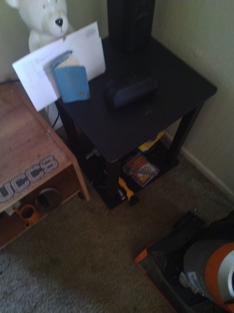 Black TV Stand For Light Skin