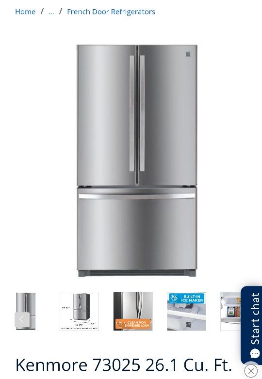 kenmore 73025 refrigerator