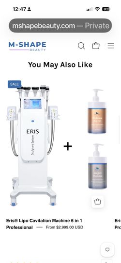 Eris Lipo Cavitation Machine 9 in 1 Professional Cavitation & Vacuum Machine