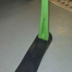 Fold-Up Snow Ski Scooter with Grip Handle Snow Sled for Winter Use