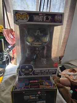 Funko Pop Zombie Captain Amaerica